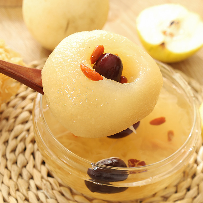 A roasted pear with crystal sugar roasted pear whole stewed pear stall net red small hanging pear soup tremella stewed Sydney 450g