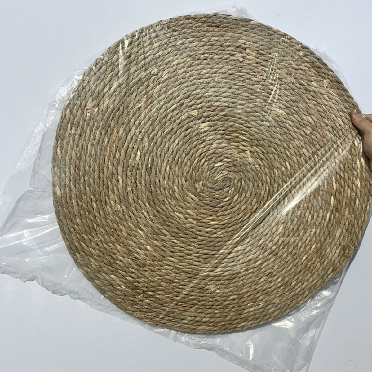 Amazon Cross-border Cattail Cat Scratch Board Scratch-resistant Scratch-resistant Hand-woven Floor Mat Floor Mat Cushion Home Cushion