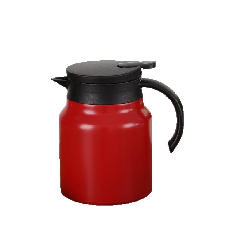 316 Stainless Steel Stew Teapot 1000ml Household Large-Capacity Insulated Water Kettle Outdoor Tea Water Separation Portable Teapot