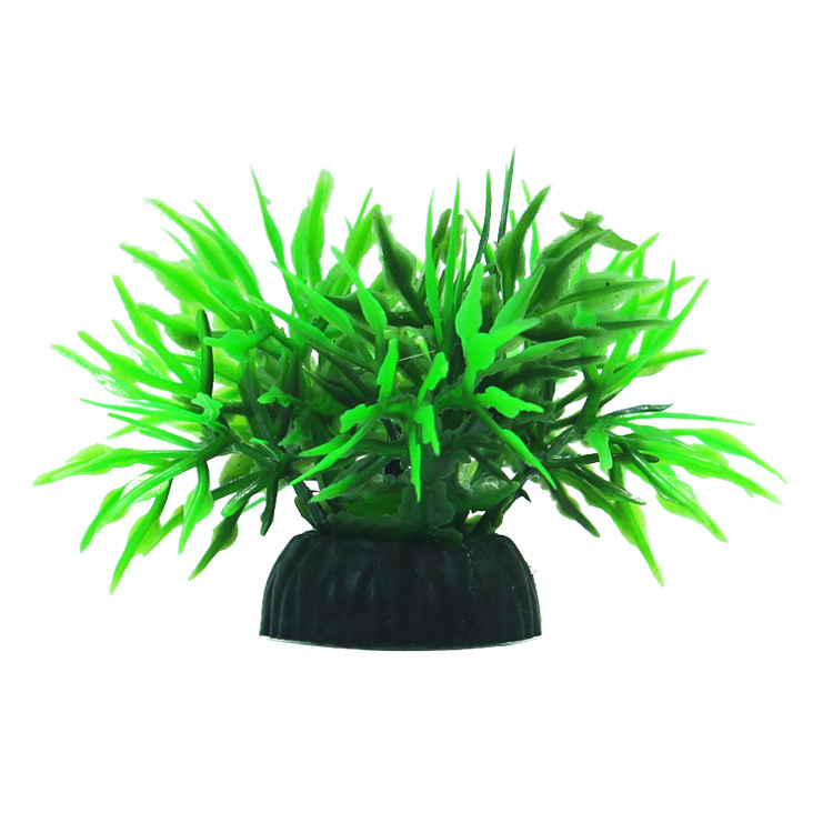Aquarium Landscaping Aquatic Plants Artificial Plastic Supplies 3- 5cm Small Grass Scenery Source Manufacturer Artificial Aquatic Plants