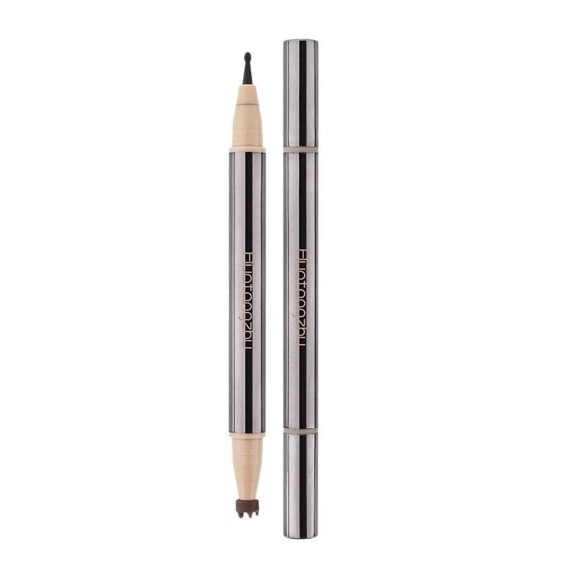 Huatanzhu's Free-Hand Decoration Double-Ended Freckle and Mole Pen Is Three-Dimensional, Waterproof and Sweat-Proof, Natural, Long-Lasting and Does Not Fade for Lazy People