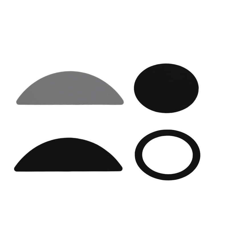 Customized Anti-Slip Positioning Silicone Foot Pads Die-Cut Single-Sided Self-Adhesive Silicone Pads Silent Shock-Absorbing Special-Shaped Silicone Gaskets