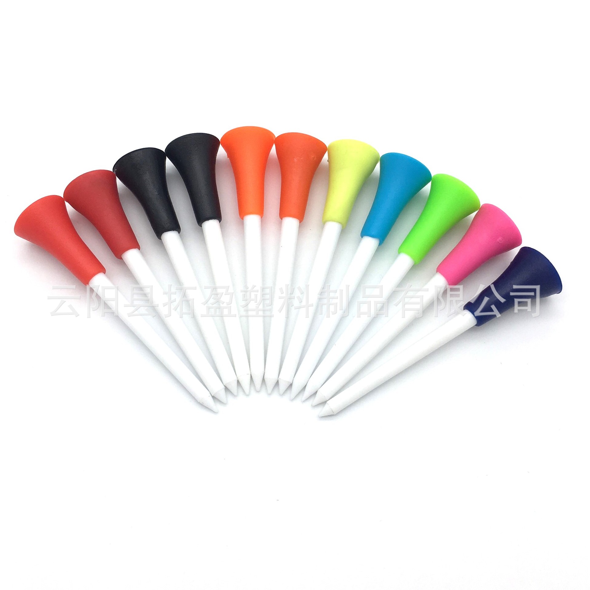 Golf Spikes Rubber Sleeve Spikes Golf tee Rubber Sleeve Spikes 83mm