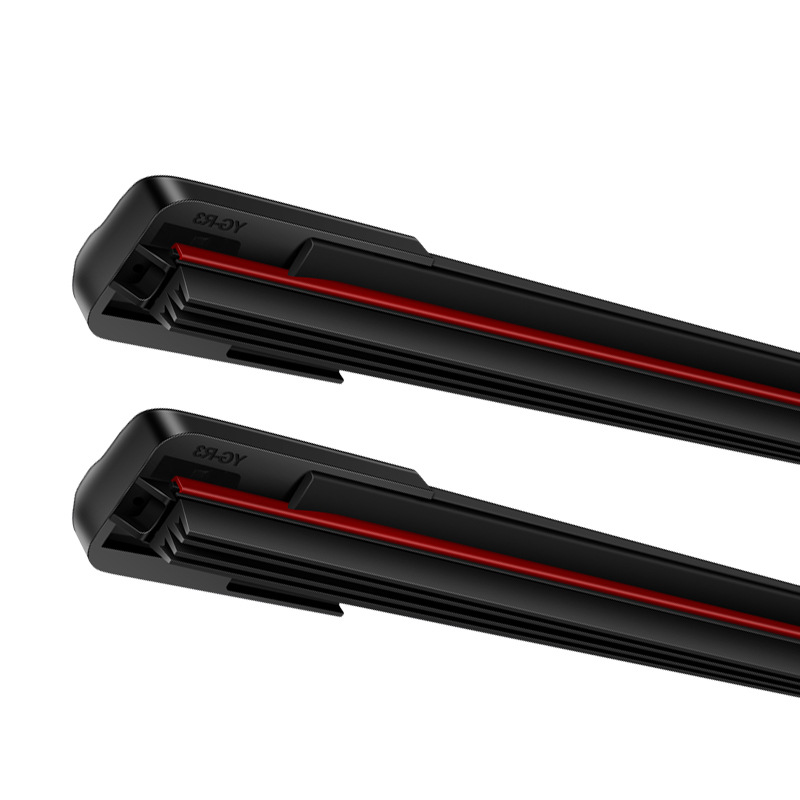 Four-Layer Rubber Strip Car Wiper Original Boneless Universal Double Rubber Strip Original Factory Special Wiper Blade Silent