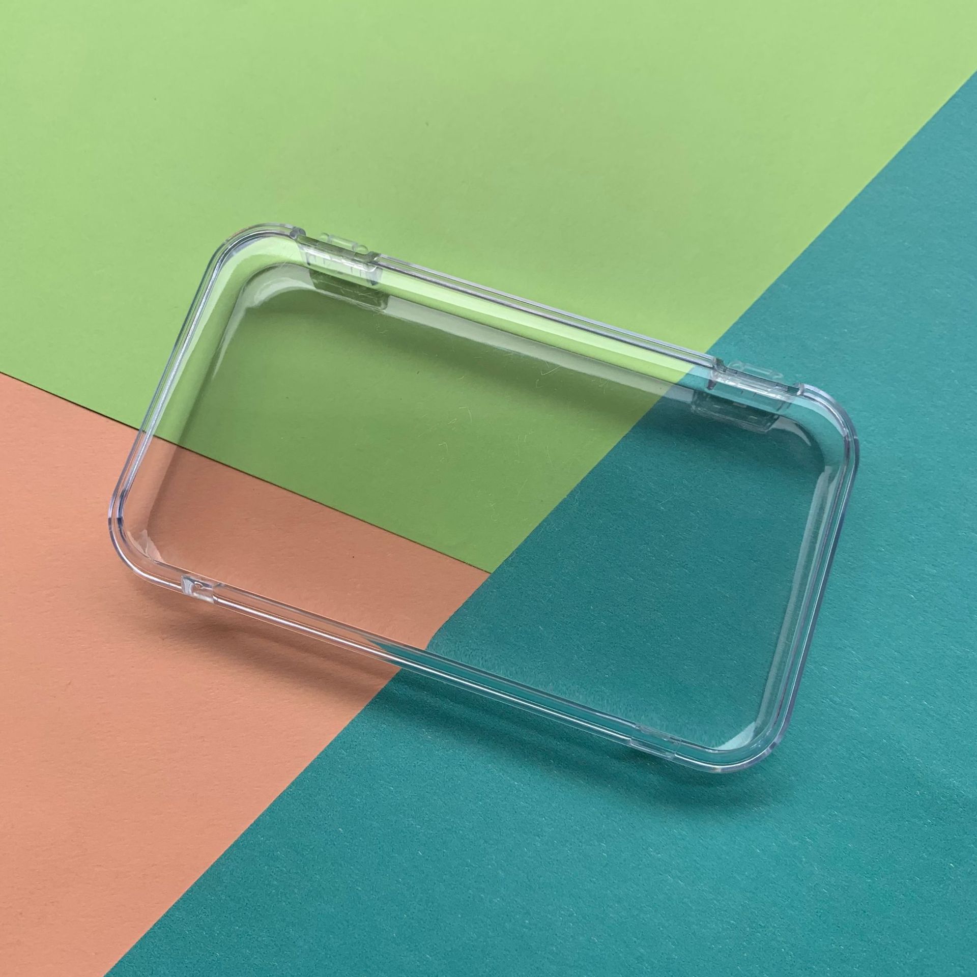 Wearable Nail Packaging Box, Transparent Plastic Handmade Storage Box, Dressing Table Manicure Box