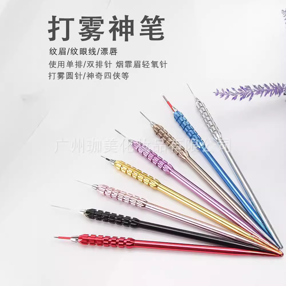 Ручка для татуировки с вышивкой ручной работы, высококачественная оригинальная магическая ручка, круглая, три и пять, карандаш для татуажа бровей, полупостоянные принадлежности и инструменты