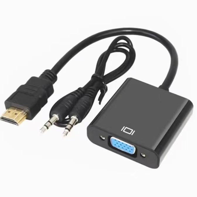 HDMI to Vga Converter Office Computer Host Monitor Set-Top Box Tv Converter HDMI to Vga