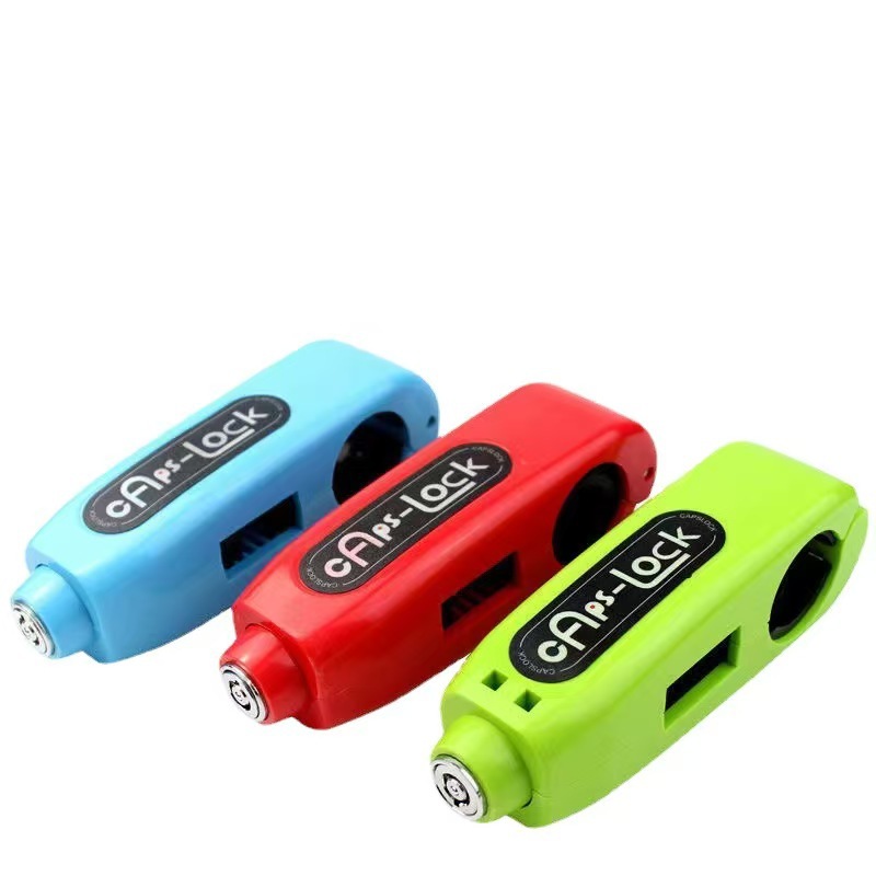 Universal Anti-Theft Handlebar Throttle Lock, Front Lock, Electric Vehicle, Motorcycle, Bicycle, Battery Handlebar Lock, Brake Lock