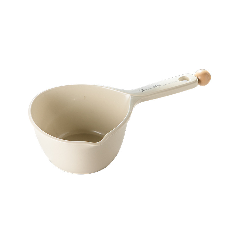 ✅ Thickened Plastic Water Ladle for Home Kitchen, High-Value Light Luxury Drifting Scoop, Children's Shampoo Scoop, Watering Ladle