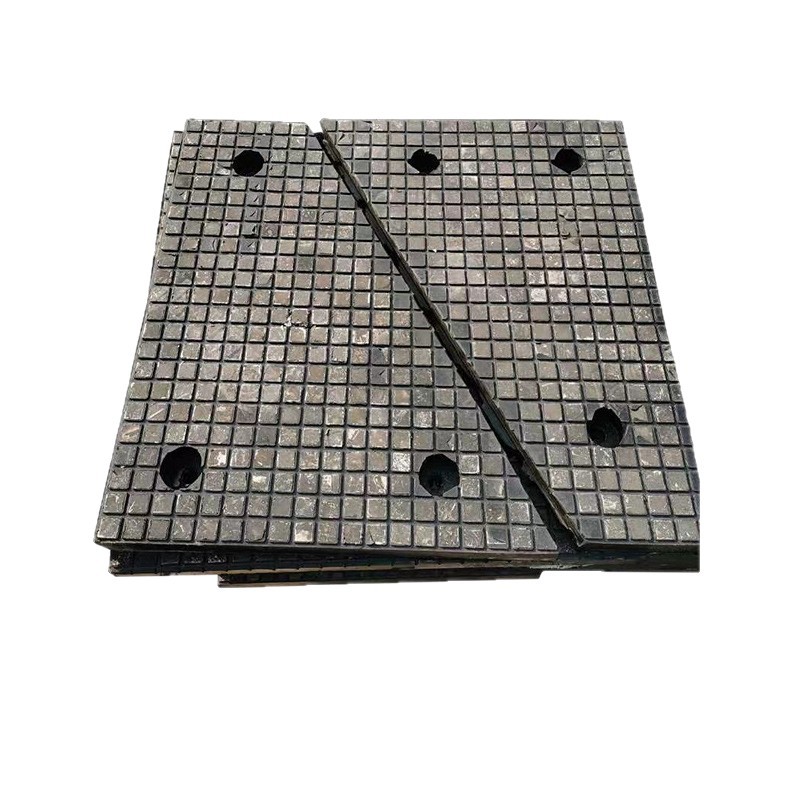 Ceramic Rubber Composite Lining Wear-Resistant and Impact-Resistant Chute Coal Silo Silo Mixer Three-In-One Ceramic Lining