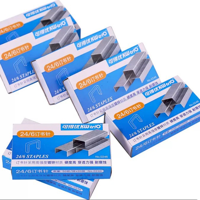 Can get excellent 0246 staples 0266 staples 0268 small staples 12 staples 24/6 Staples 26/6 Staples