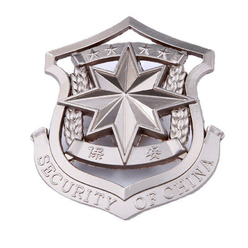 High-end residential property concierge shirt suit epaulets property security uniform chest badge full set of accessories