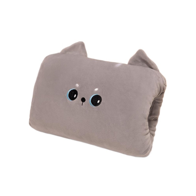 Winter Cartoon Cute Hand Warmer Pillow Girls Hand Warmer Cover Can Insert Hand Warmer Office Nap Pillow Wholesale
