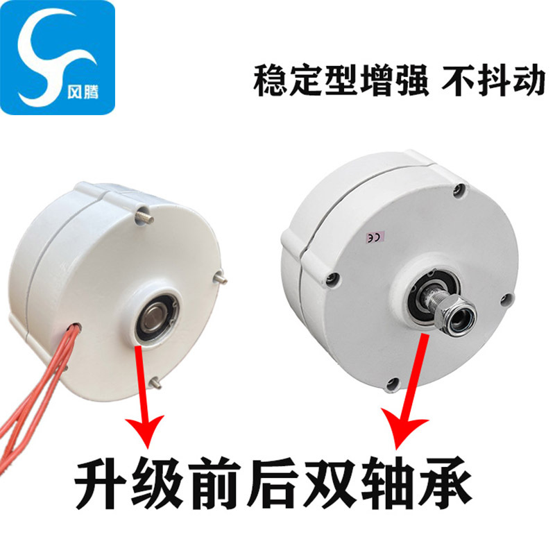 S-200W 12V24V48V Three-Phase Ac Rare Earth Permanent Magnet Generator Can Be Labeled for Shipping