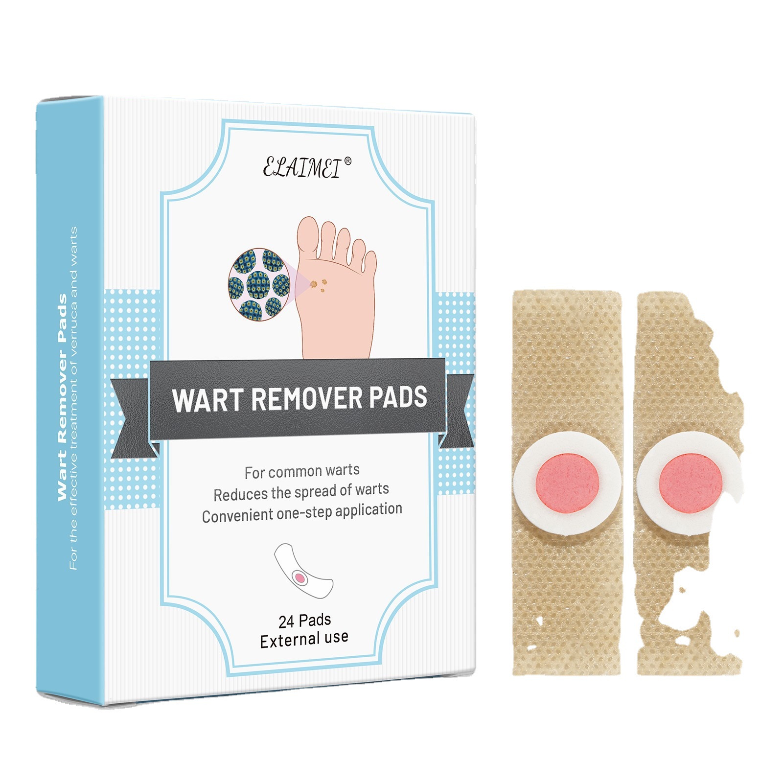 Elaimei Wart Remover Pads Corn Patch