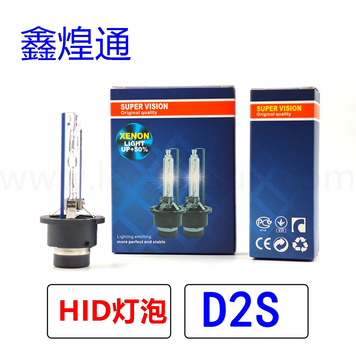 Кросс-граничная поставка автомобильных ламп, HID D2S D2C, автомобильные HID лампы 12V35W 55W 6000K D1S