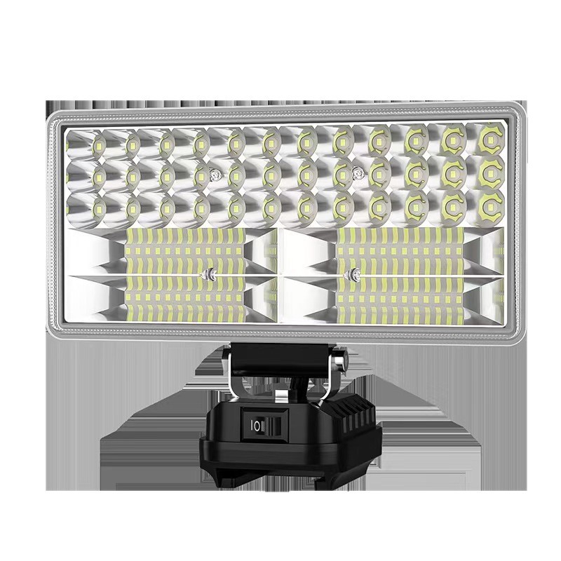 Cross-Border Lithium Battery Lighting Makita Construction Site Maintenance Outdoor Camping Style Fishing Household Lamp Led Mobile Phone Charging