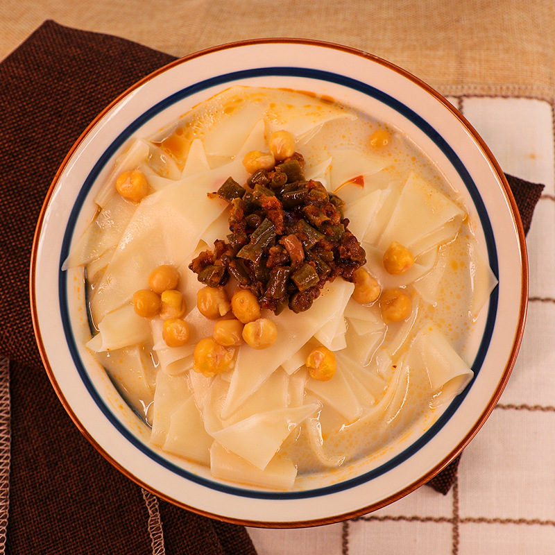 Jinsha River Noodle Noodles with Original Flavor-cut Noodles Instant Breakfast Noodles with Noodles and Leaf Leaves