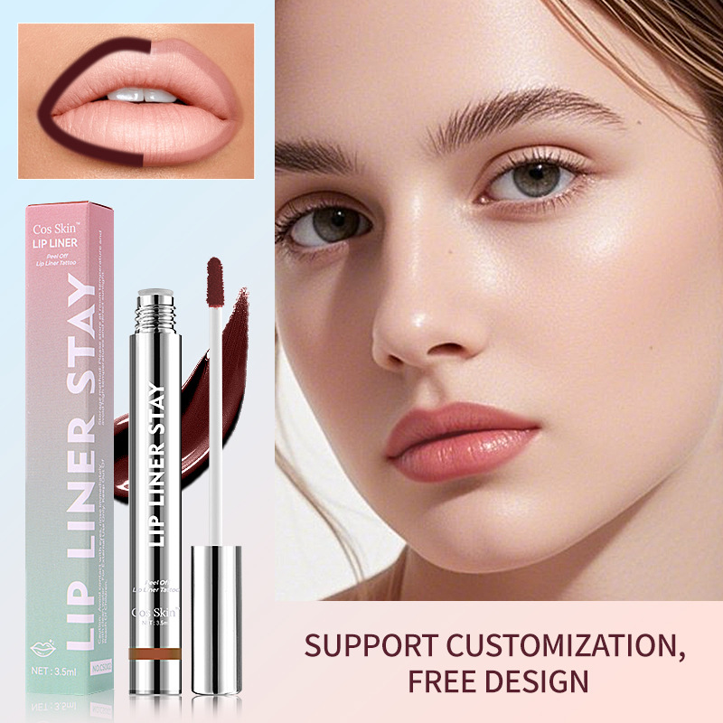 Cross-border exclusive for explosive CosSkin tear lip glaze waterproof velvet matte easy to color wholesale Lip Glaze