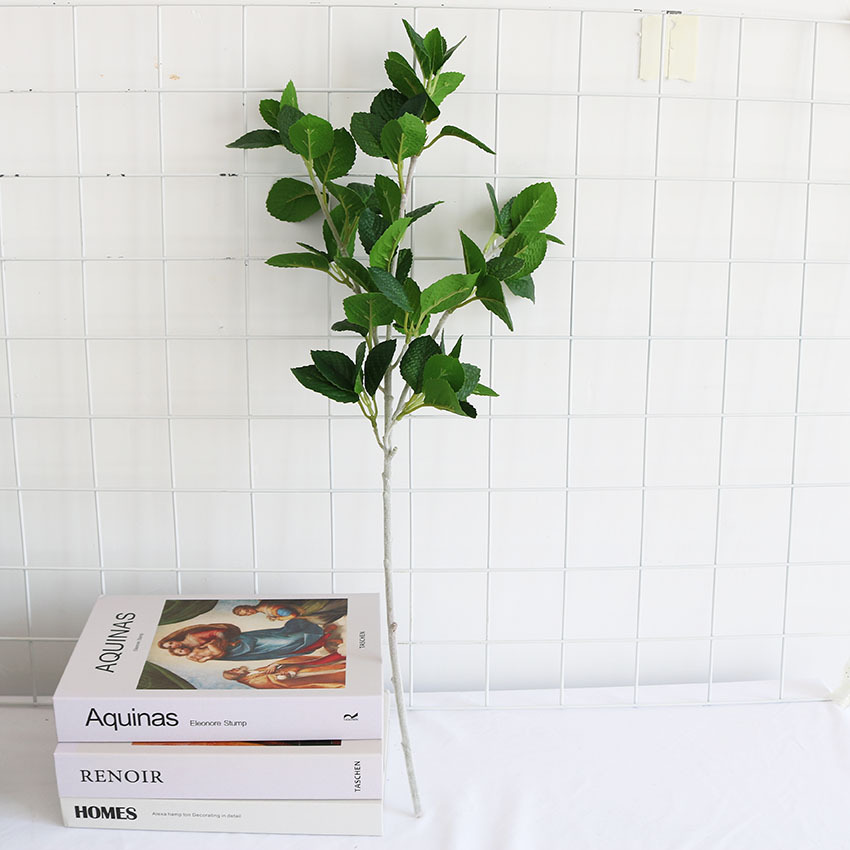 Film Mint Leaves, Simulated Leaves, Simulated Plants, Green Plants, Flower Arrangement Accessories, Simulated Wholesale