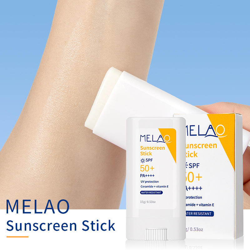 Cross-border sunscreen stick 15g isolation protection UV protection convenient solid sunscreen sunscreen in stock processing