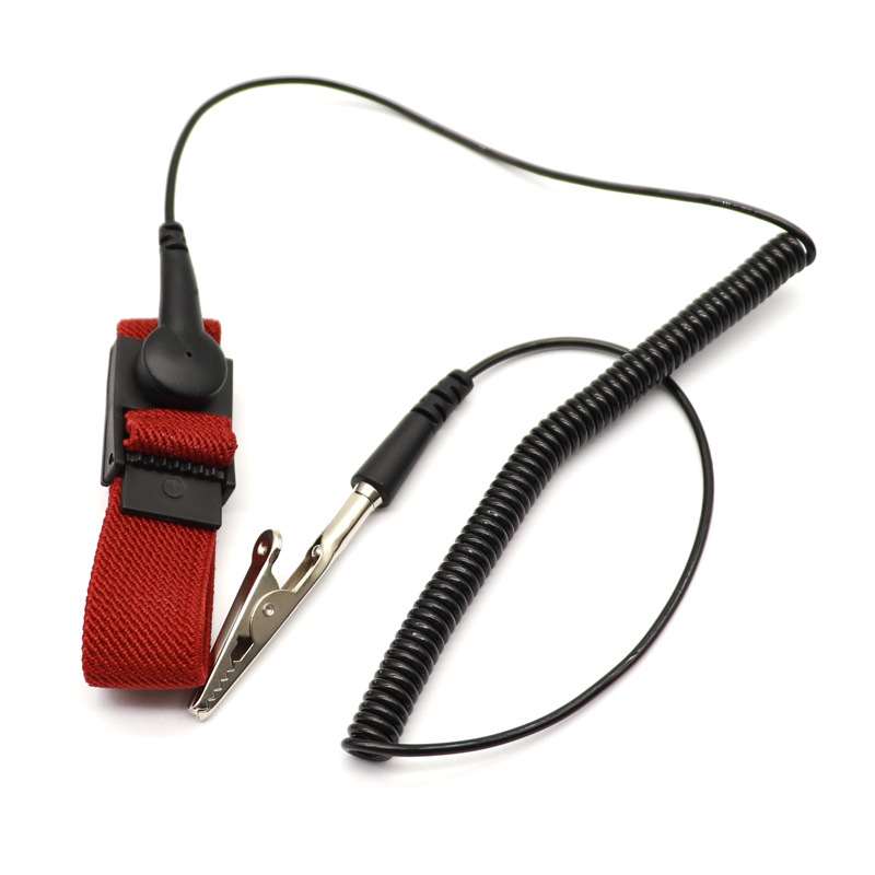 Factory Direct Supply test anti-static online detector wrist strap PVCPU static bracelet