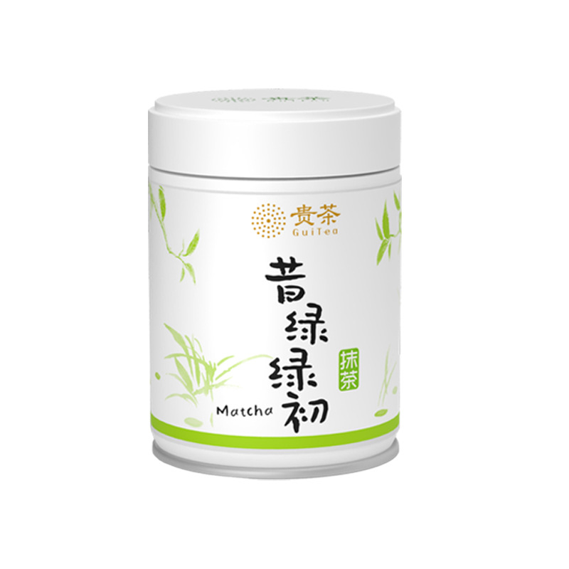 Guizhou Guicha Tongren Matcha Green Pure Matcha Powder Direct Drink Grade Matcha Tea Brewing Drink with Seaweed Fragrance 58g