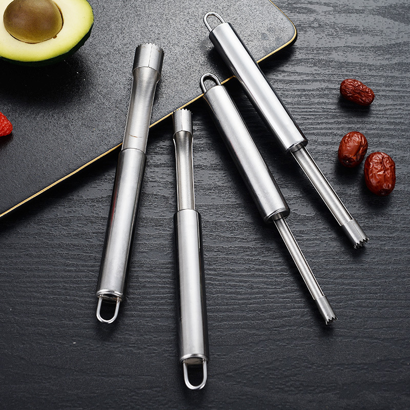 304 stainless steel fruit coring device red date apple core removal core removal seed removal Pulp Pulp separation kitchen tool