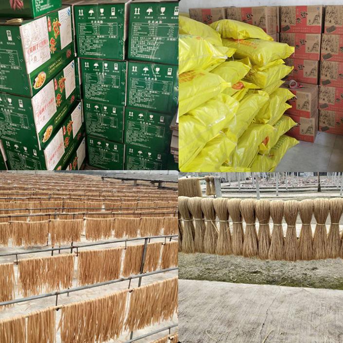 10kg box factory direct supply hand drying hot pot ingredients sweet potato vermicelli cassava powder spicy hot and sour powder