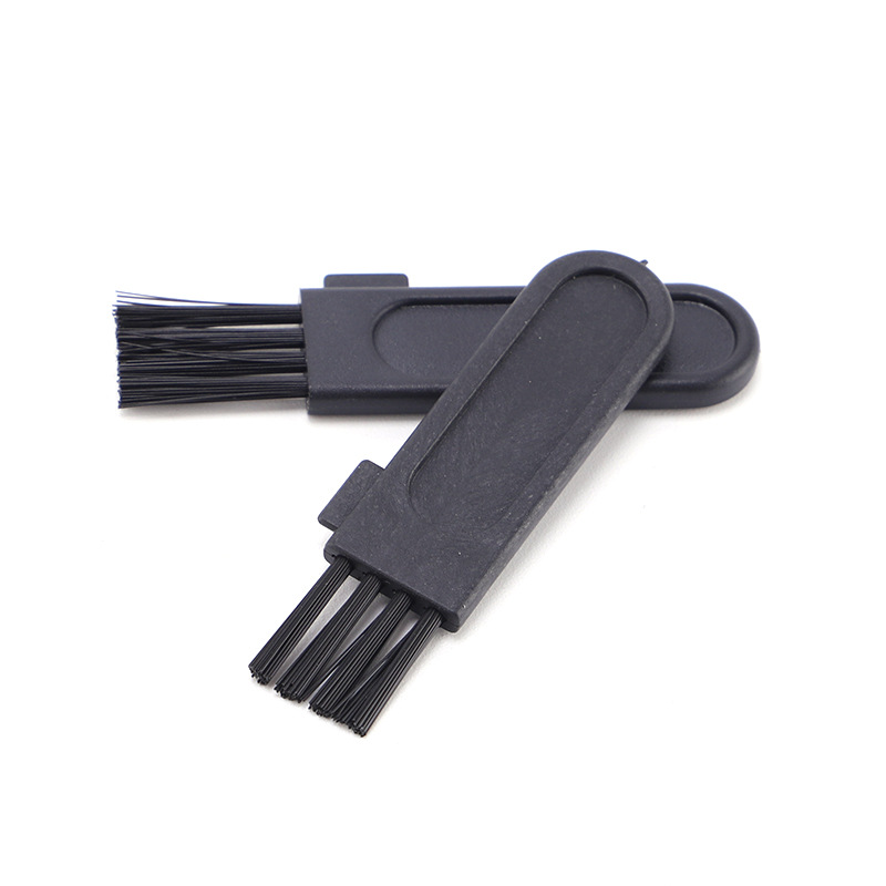 Source Factory Keyboard Small Bristle Brush Dust Removal Brush Head Small Appliance Cleaning Brush Hard and Soft Bristle Wholesale