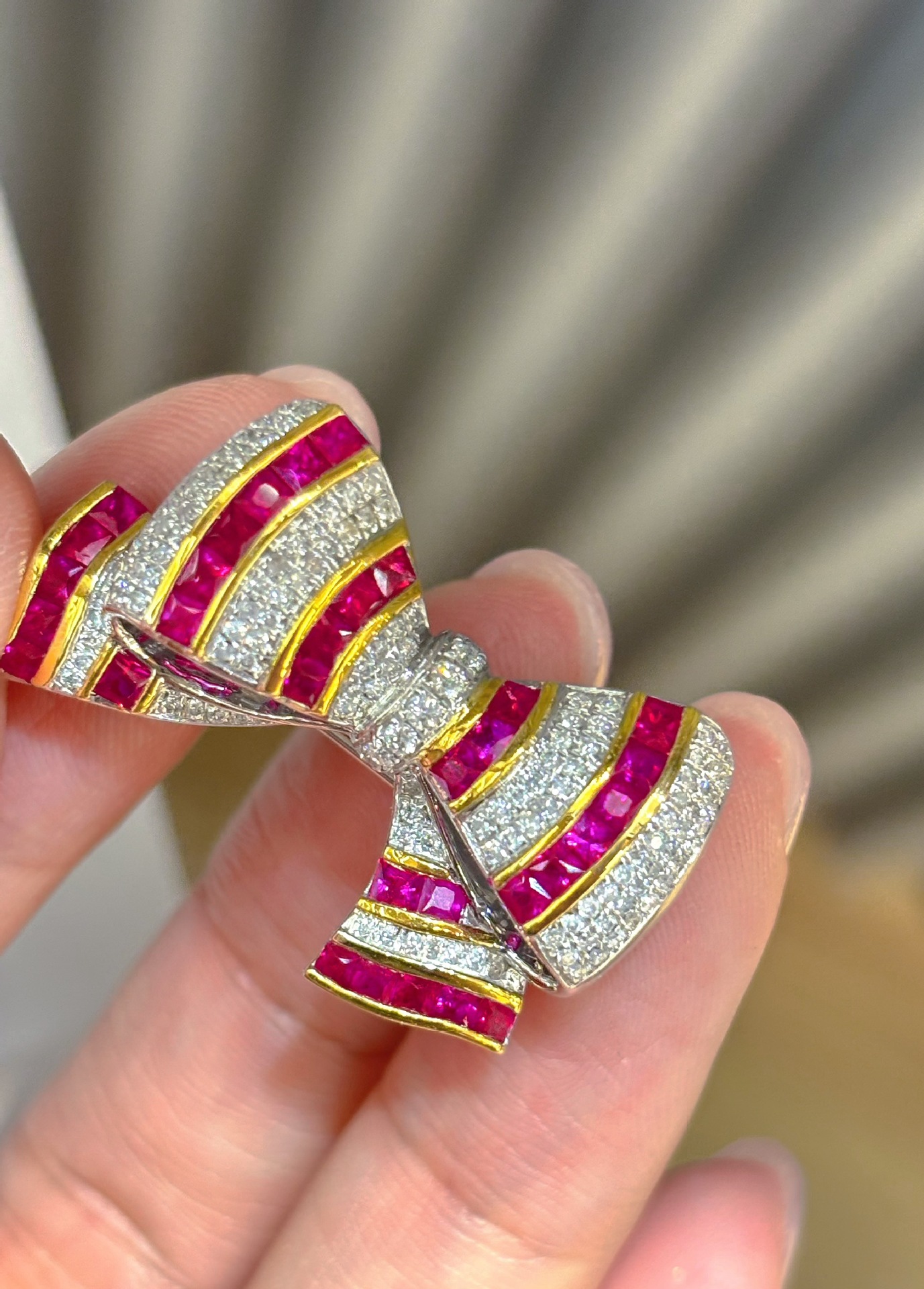 Платиновая высококачественная ювелирная роскошная брошь Pt900 с бриллиантами оптом для дропшиппинга Douyin