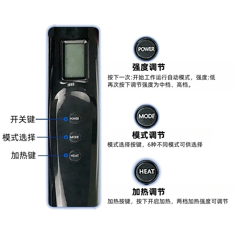 Cross-Border Air Wave Knee Massager Electric Air Pressure Leg Beauty Instrument Leg Massage Leg Massager Leg Massager