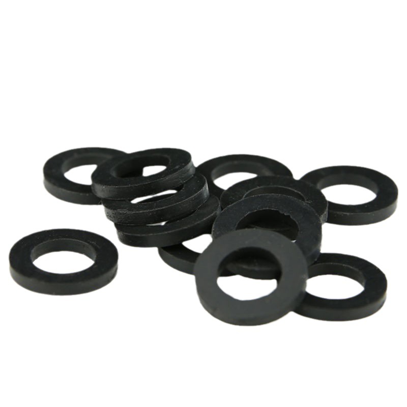 Thickened flat washer 4 points 6 points rubber silicon belt net anti-sand stone faucet seal ring kitchen hose shower accessories dense