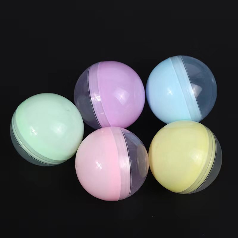 Factory Wholesale 28mm -120mm Gashapon Clear Gashapon Ball Colored Gashapon Toy Gift Ball Plastic Ball