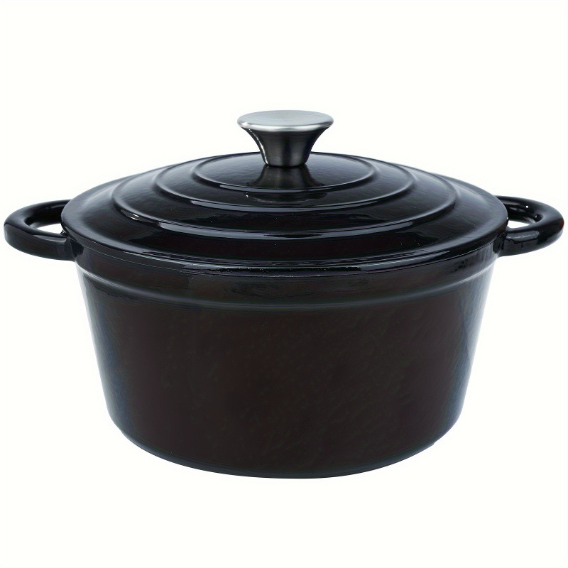 2026 New Cross-Border Dropshipping 4.5-Quart Enamel Cast Iron Dutch Oven with Lid Pre-Cross-Border