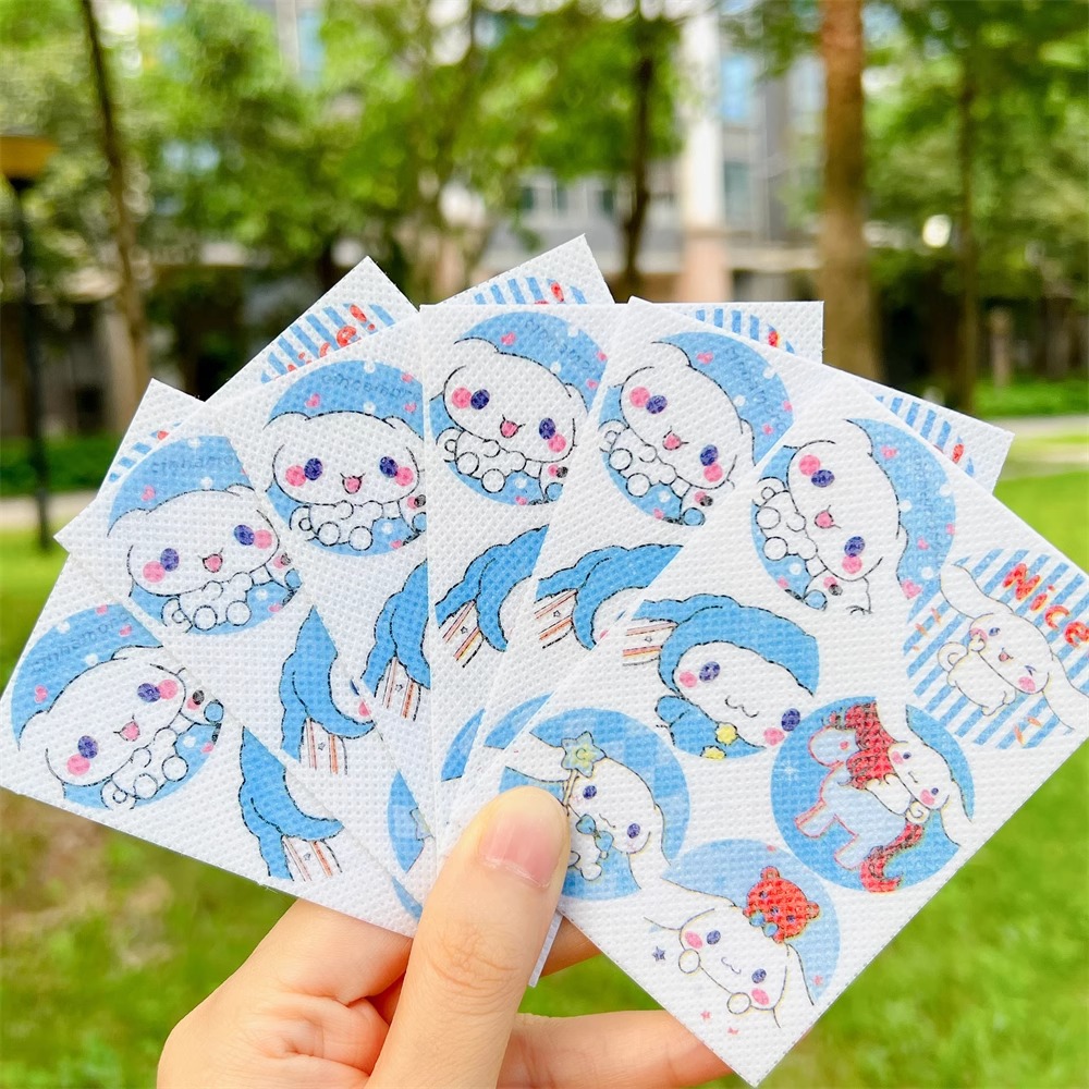 Summer New Cool Kidsren's Baby Outdoor Plant Essential Oil Portable Fragrance Patch Cartoon Essential Oil Patch Small Pudding