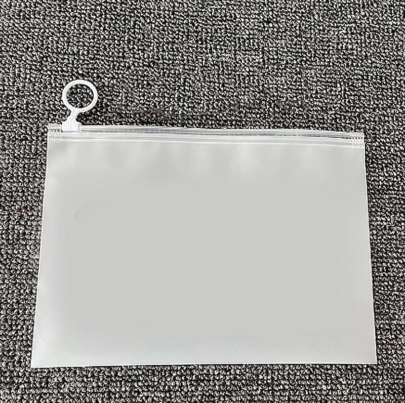 Pull-Tab Bag Frosted Clothing Storage Packaging Bag Pe Transparent Plastic Intimates Transparent Convenient Clothing Bag