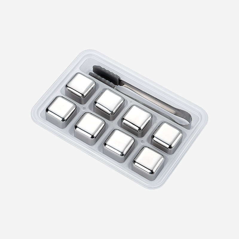 304 Stainless Steel Ice Grain Circulation Quick Frozen Ice Cube Beer Drink Wine Whisky Bar Wine Gift Set