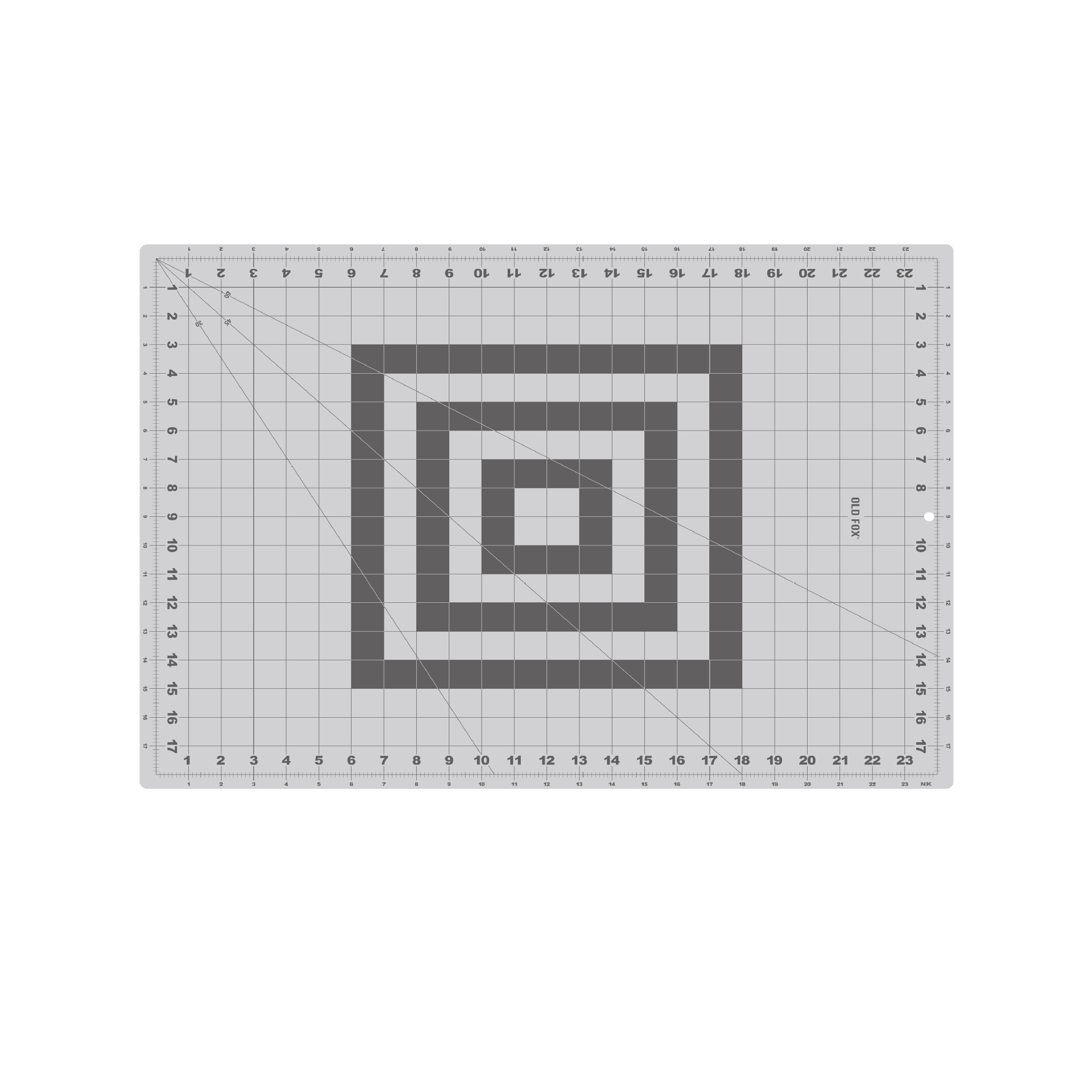 A1 Eco-friendly PVC Cutting Mat Handmade Durable OLD FOx Pad 60x90cm