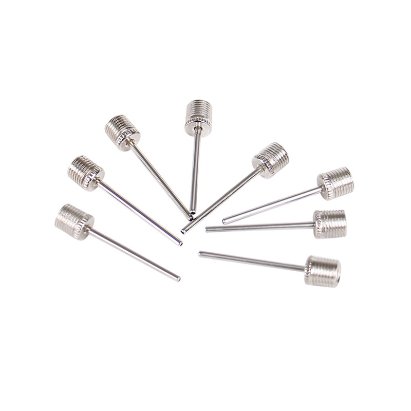 Оптовая заводская портативная насосная игла для мячей, баскетбольных, футбольных, волейбольных, шариков, нержавеющая сталь, американская игла для заполнения