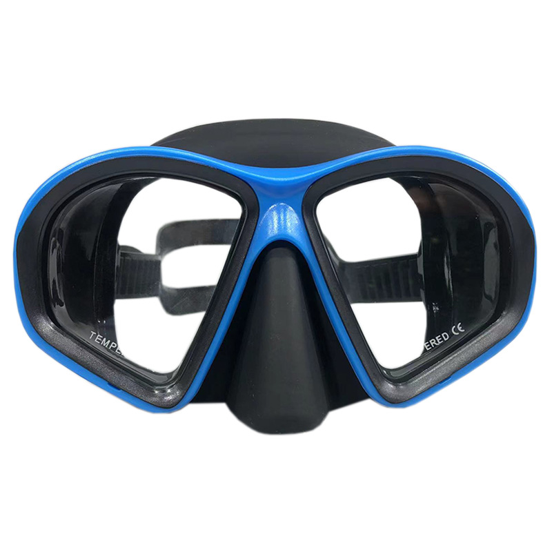 Diving goggles snorkeling Erbao breathing tube suit men and women new large frame silicone mask snorkeling mask diving glasses