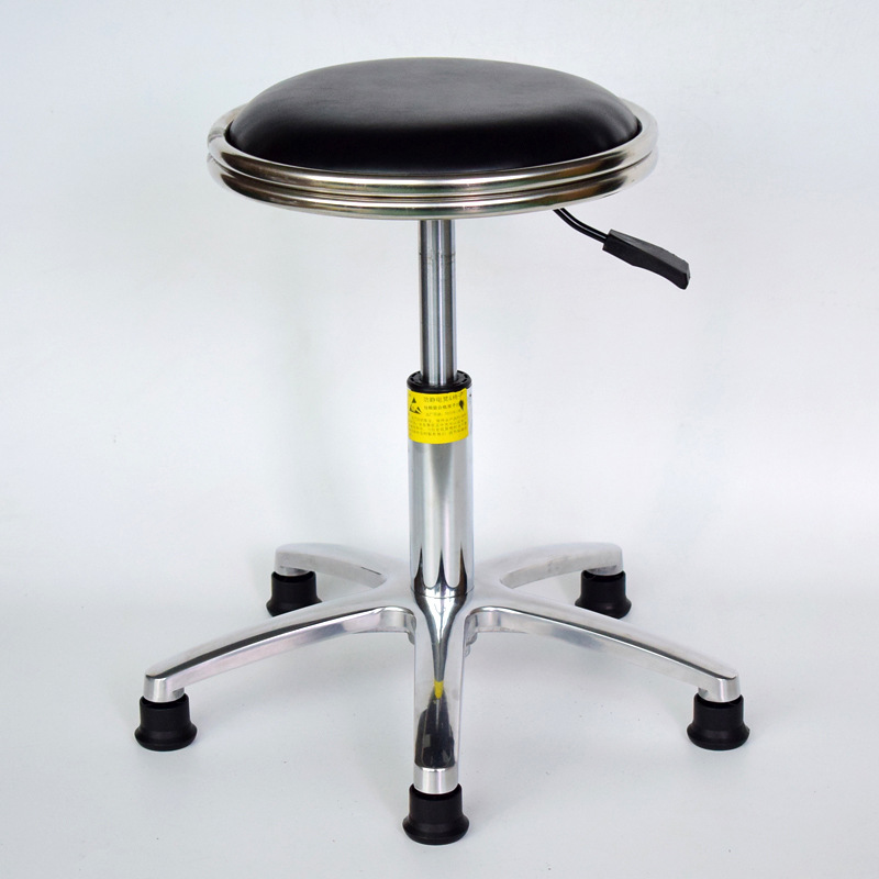 Anti-static lifting experimental stool workshop assembly line rotating anti-fatigue stool dental nurse work chair