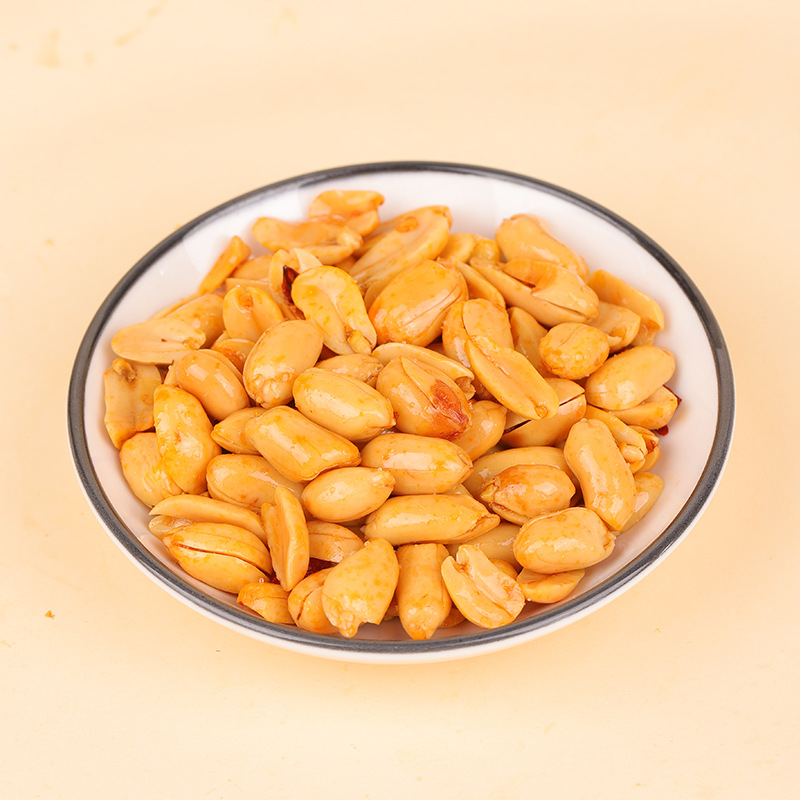 Drinking Peanuts 68g Spicy Crispy Bagged Peanuts Wholesale Small Package Peanut Roasted Seeds and Nuts Bagged Snacks