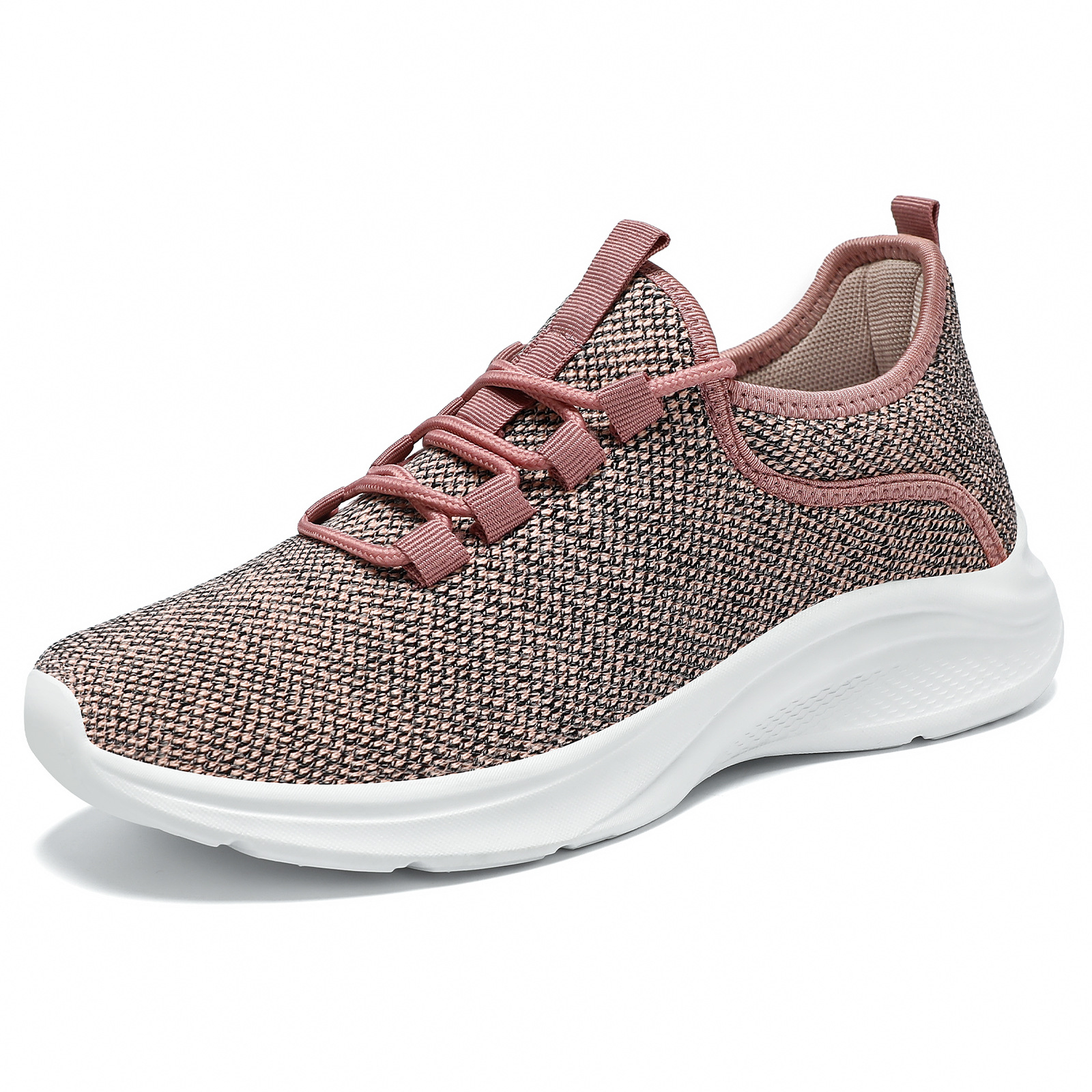 Shoes for Women, Versatile New Women's Casual Sports Shoes, Breathable Walking Mesh Shoes, Soft Soles, Comfortable Fly-Knit Women's Shoes, Dropshipping