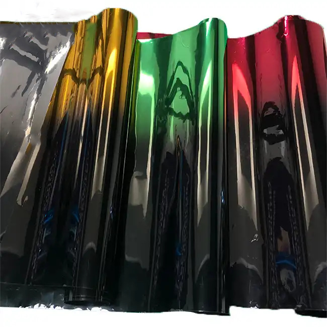 Cross-Border Automotive Solar Film, Heat-Insulating Sunscreen Film, Explosion-Proof and Anti-Peeping Two-Color Gradient Car Window Sunshade Film, Contrasting Color Film