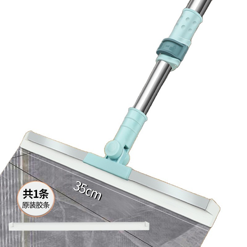 Magic Broom Sweeping Silicone Floor Scraper Floor Cleaning Broom Bathroom Toilet Hair Sweeper Household Wiper