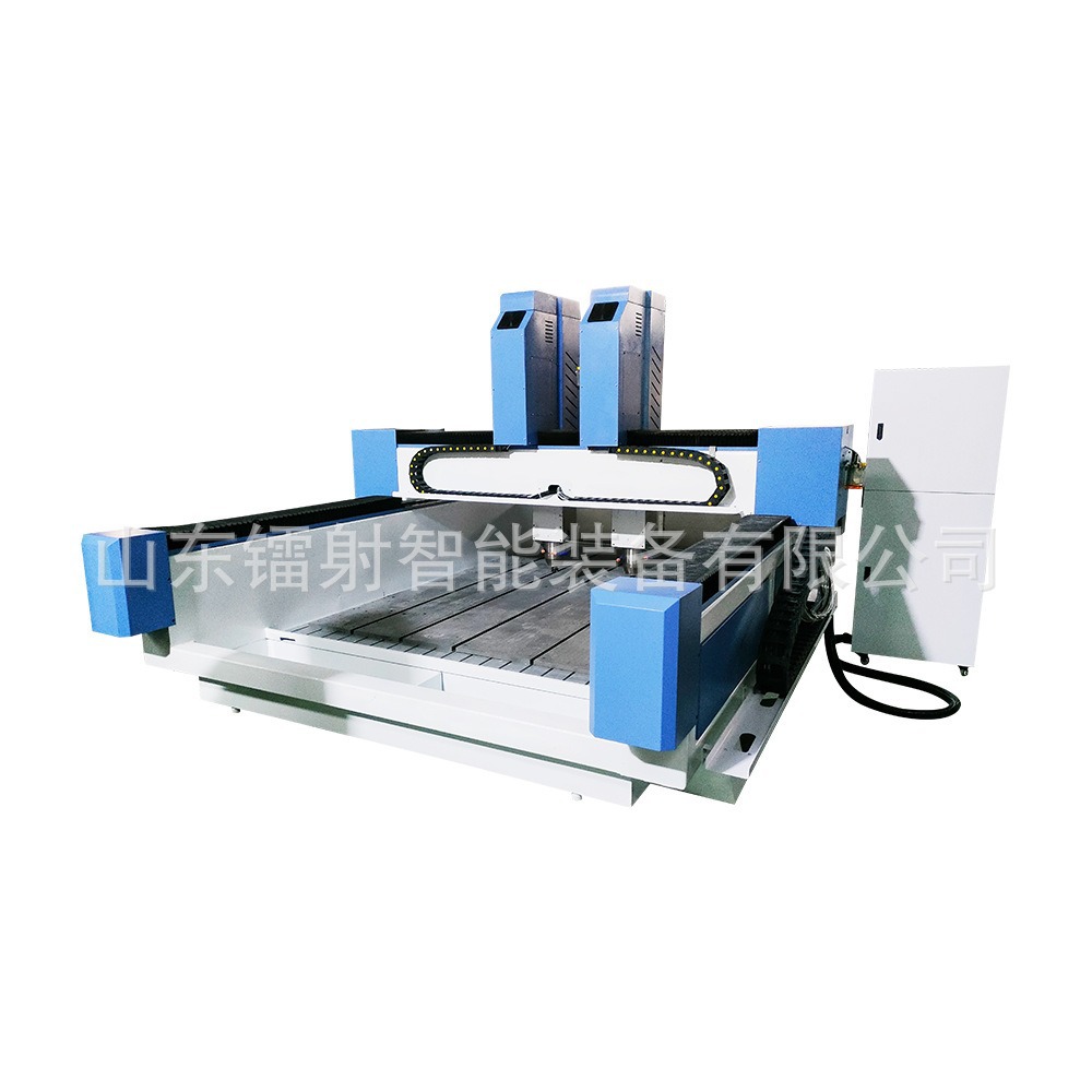 Factory Direct Supply of Non-Standard Special-Shaped 1825 Double-Head Independent Heavy-Duty Stone Engraving Machine Relief Background Wall Engraving Machine