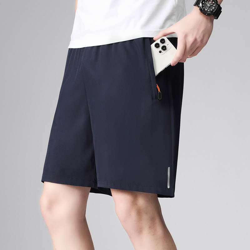 Men's Casual Shorts Sports Shorts Men's Running Fitness Summer Thin Quick-Drying Loose Quick-Drying Basketball Shorts