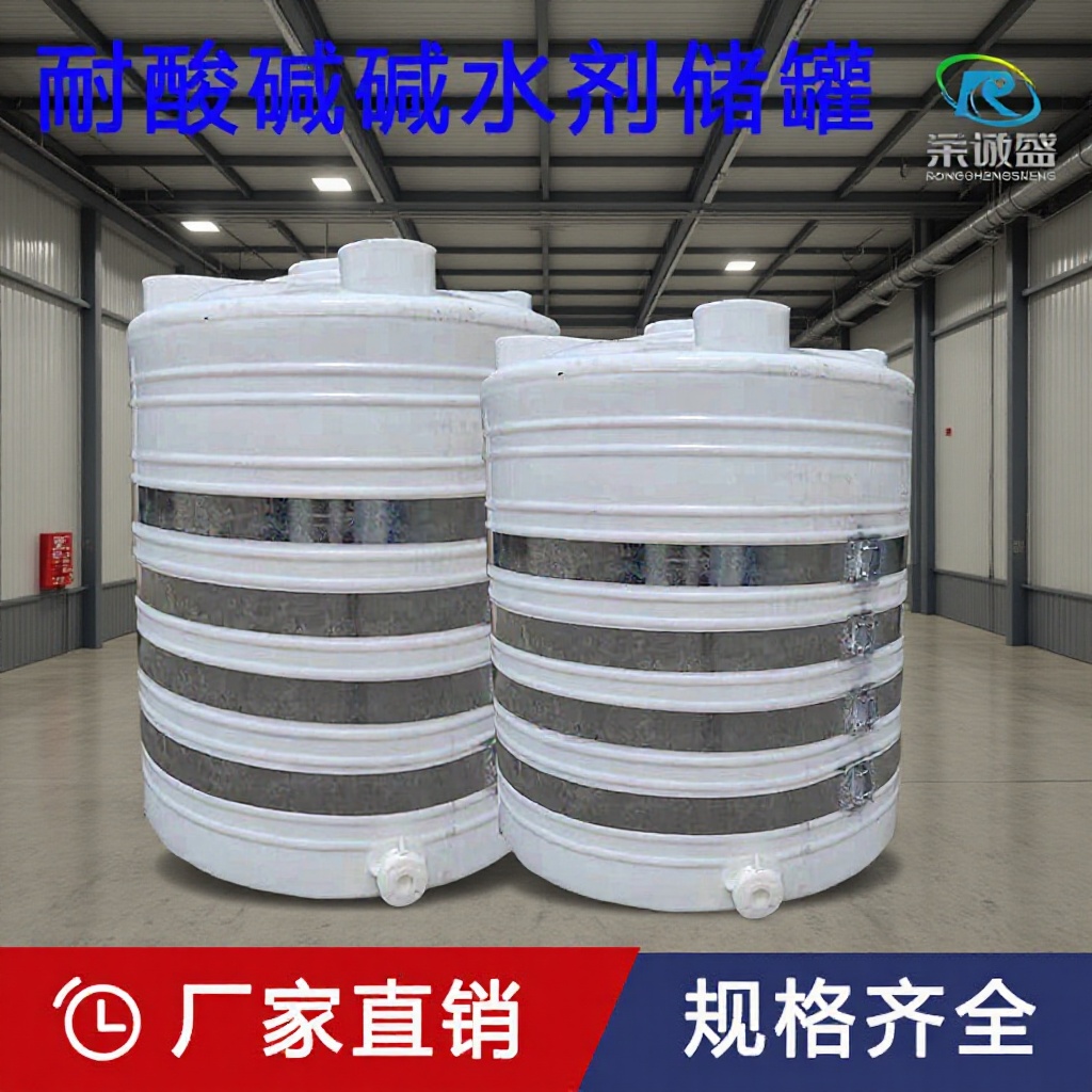 10 тонн 20 тонн 30 тонн резервуар для сточных вод ПЭ пластиковая ёмкость для воды устойчивая к кислотам и щелочам пластиковая бочка