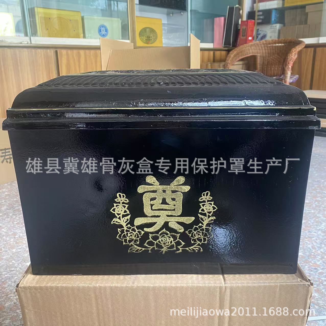Изысканный гроб дракона и феникса, специальный защитный чехол для урны, влагозащитная коробка, смоляной гроб, похоронные принадлежности, кладбищенский гроб